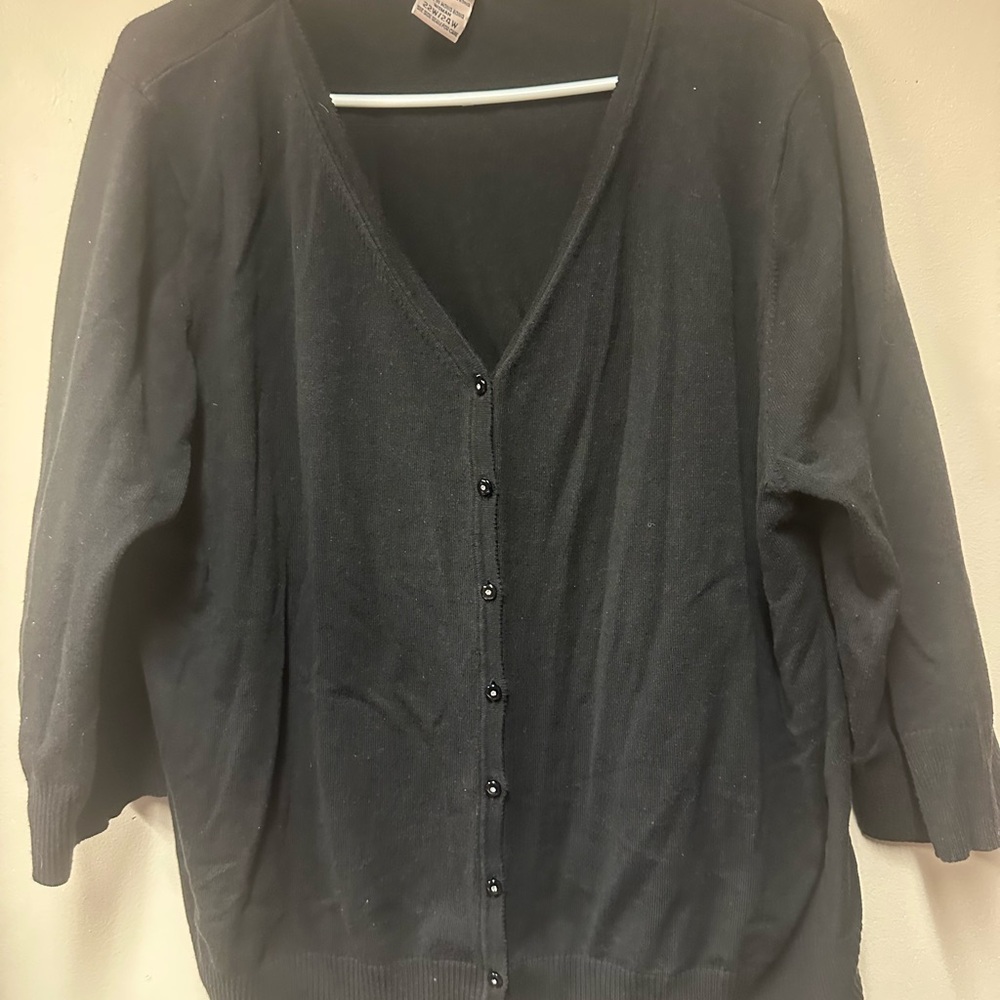 Faded Glory Black Women's Cardigan‎